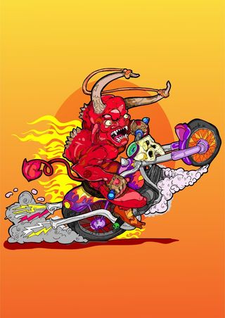 恶魔骑机车喷射18