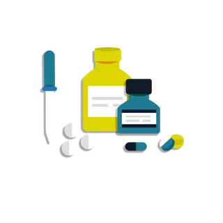 药品胶囊医疗器材小图标