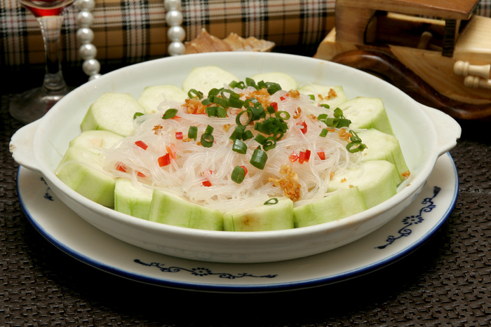 17  蒜茸粉丝蒸丝瓜-潮州大排档