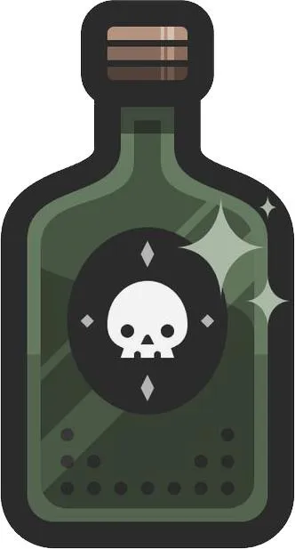毒药 PNG免抠(332x617)