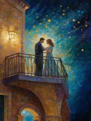 520情侣浪漫时刻主题插画