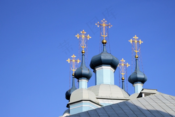 教堂十字架图片