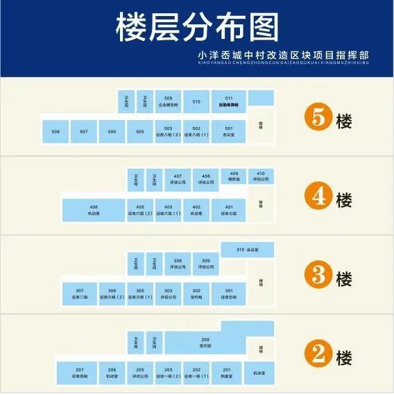 楼层分布图CDR源文件素材cdr矢量模版下载