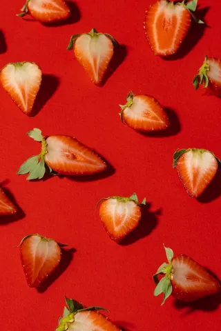 草莓水果背景素材