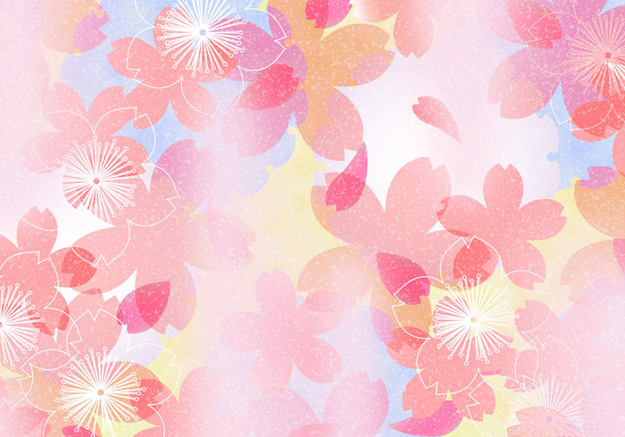 图片设计素材背景鸟语花香