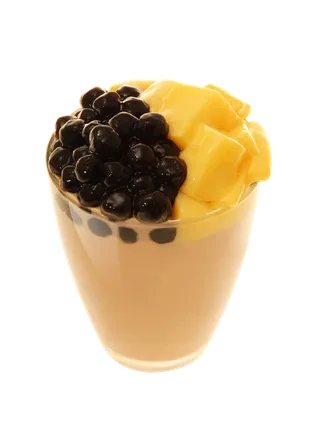 奶茶店水果茶饮品特饮高清图布丁奶茶