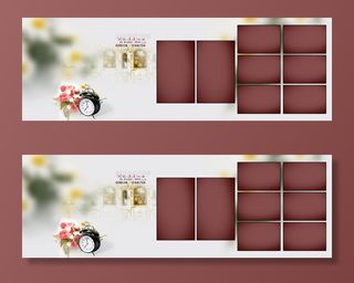 照片画册psd素材