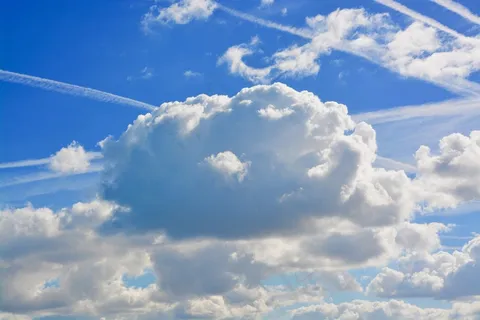 高空白云风景图片 高空白云风景图片