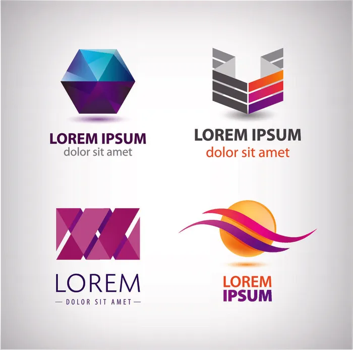 图标识标志公司字母企业商标品牌LOGO设计素材矢量模板eps,ai矢量模版下载
