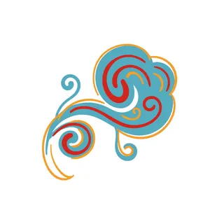 中国风中式国潮敦煌云纹祥云插画图案云朵云彩元素PSDAI设计素材