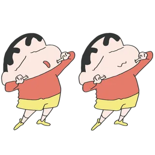 蜡笔小新可爱动画人物免扣素材