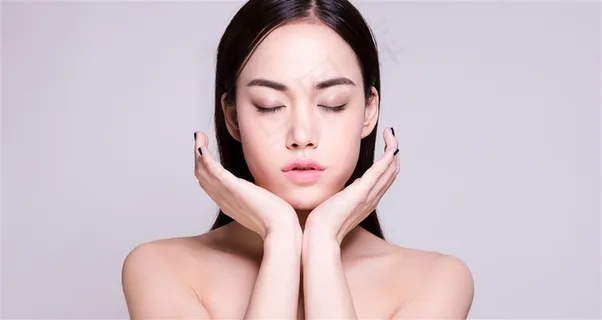 美女妆容美肤展示高清图