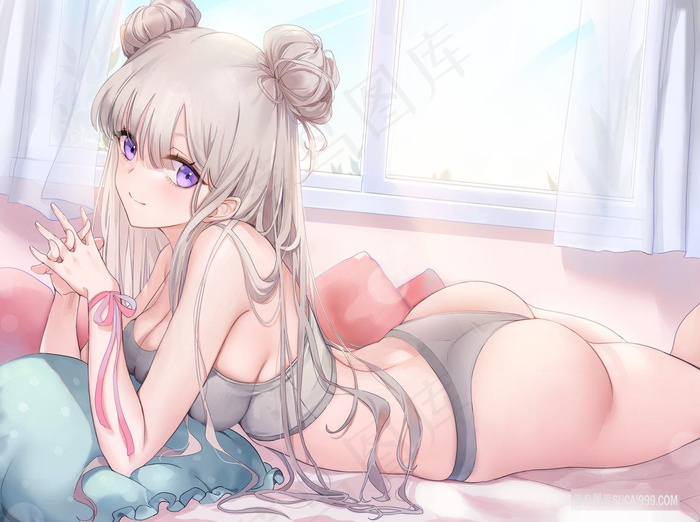 床上性感诱惑美少女日本动漫