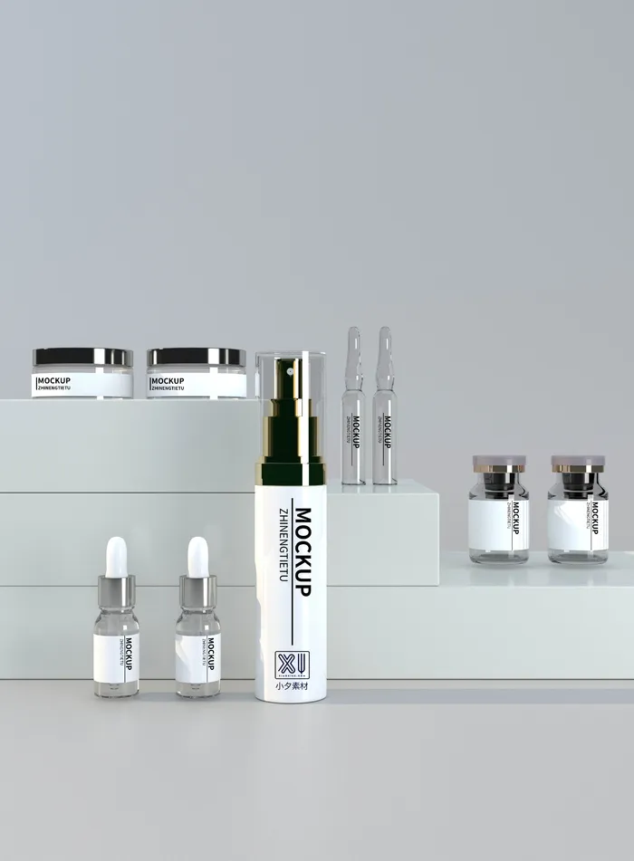 包装智能贴图样机VI效果PSD素材psd模版下载