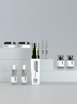 包装智能贴图样机VI效果PSD素材