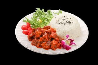 糖醋排骨A餐饮快餐盖浇饭产品成品高清大图免扣