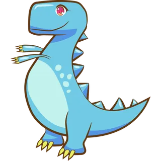 卡通恐龙生日宝宝宴派对素材恐龙派对免扣素材