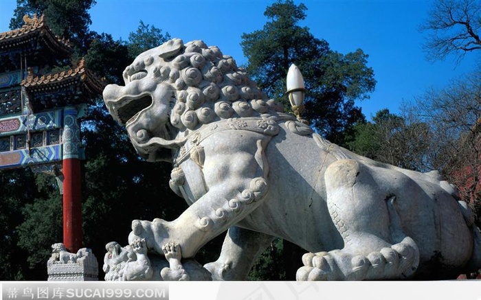 神兽石狮子