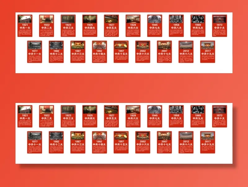 党史红色党建文化墙cdr矢量模版下载