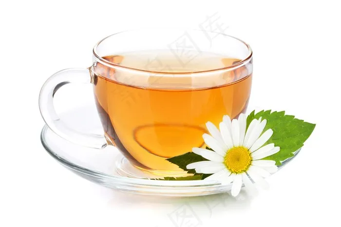 清新的清茶图