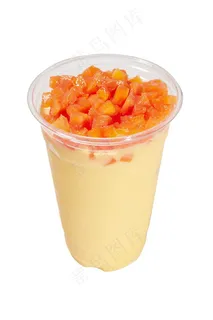 木瓜美人冰甜点饮料图片（免抠图）