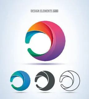 手绘Logo标志素材