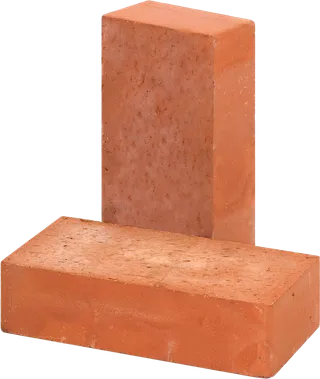 红砖实物免抠砖头