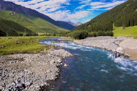 新疆班禅沟风景