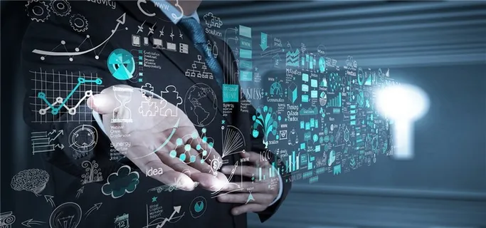 互联网商务科技背景