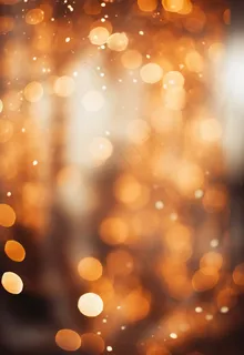 金色橙色装饰灯光晕光芒闪光背景