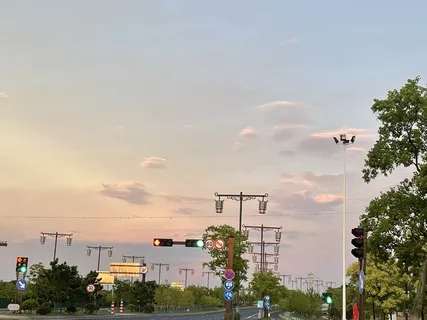 简约日落风景图 简约日落风景图