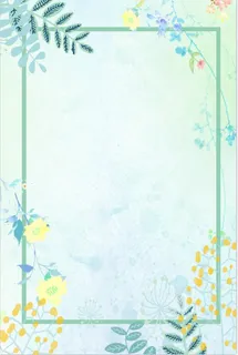 清新海报背景1