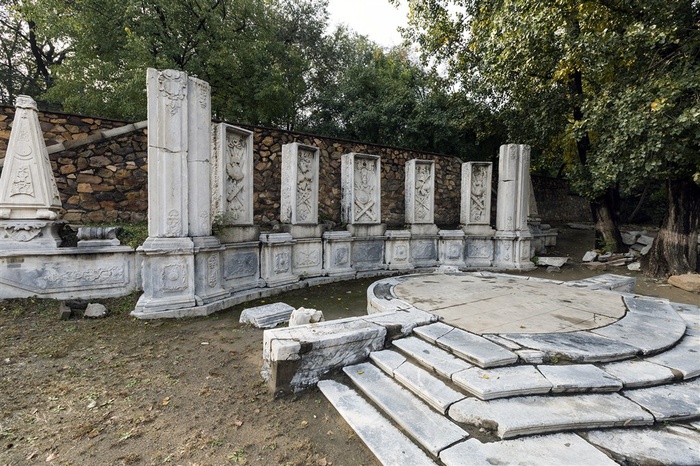 北京圆明园遗址公园摄影