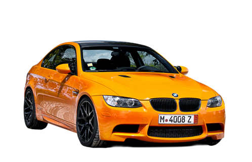 透明跑车素材小车汽车PNG免扣素材