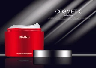 设计化妆品样品素材