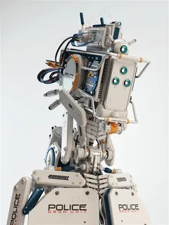人工智能机器人3D渲染科幻海报超高清图片 人工智能机器人3D渲染科幻海报超高清图片