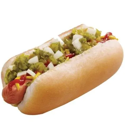 热狗 PNG免抠(400x450)