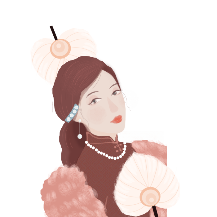 传统旗袍美女 (117)