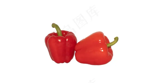 两个红色菜椒图片 两个红色菜椒图片
