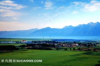 青海门源风景图片素材