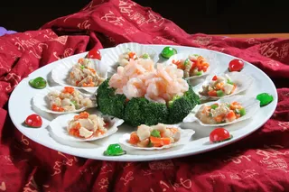 47珍珠扇贝拼虾球  昭君