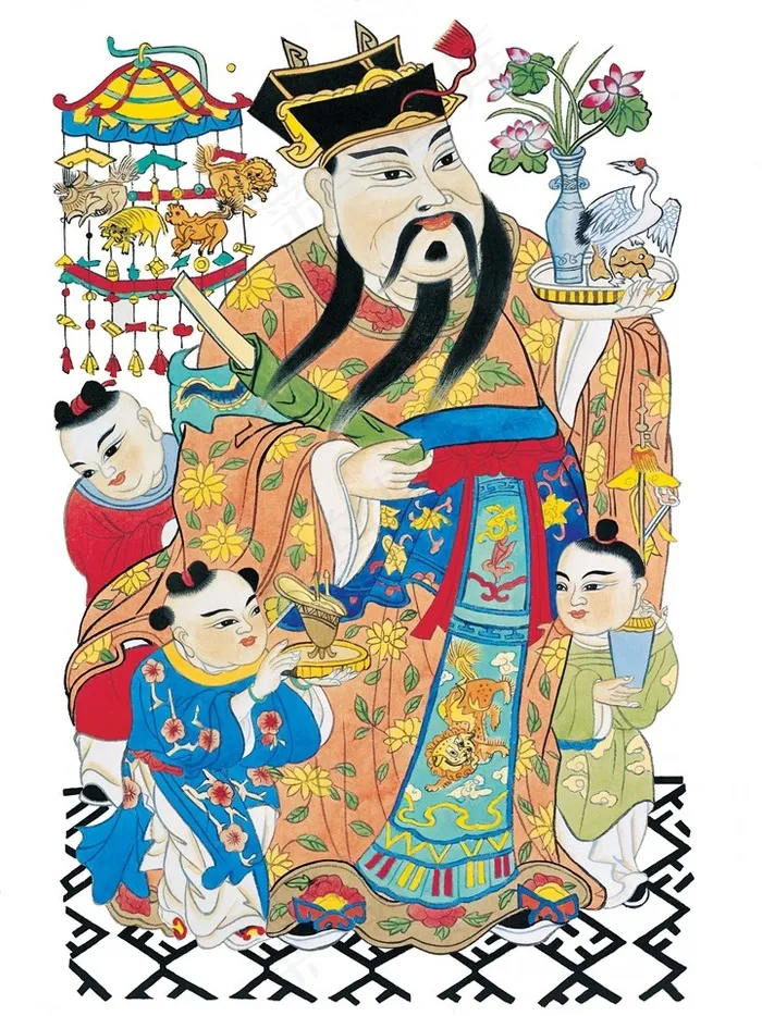 传统年画图片
