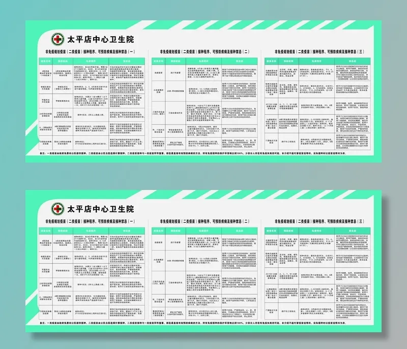 卫生院疫苗接种禁止cdr矢量模版下载