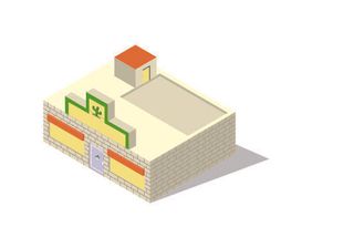 分析图素材图标集合景观建筑立面插画场景AI矢量图形设计