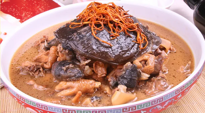 R00482虫草鸡熬甲鱼