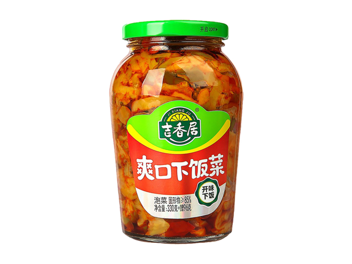 吉香居泡菜超市商品白底图免抠实物摄影png格式图片透明底
