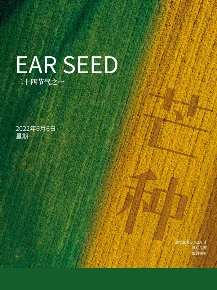 芒种 芒种活动物料psd模版下载