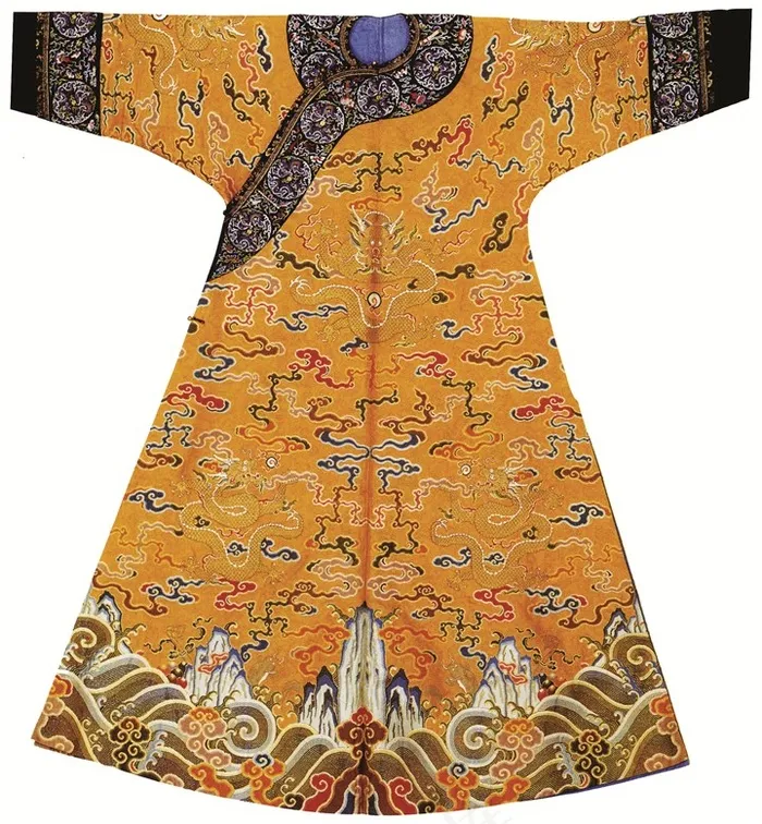 古代皇帝常服样式刺绣图案图片
