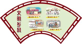 移风易俗展板