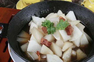 铁锅肉汁炖萝卜 (2)